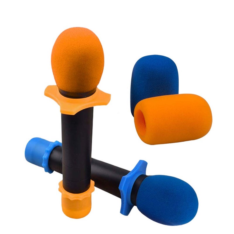 findTop Silicone Shakeproof Anti-Roll Wireless Microphone Protection Ring, Bottom Rod Sleeve Holder, Windscreen Cover for KTV, Assorted Colors - Image 2